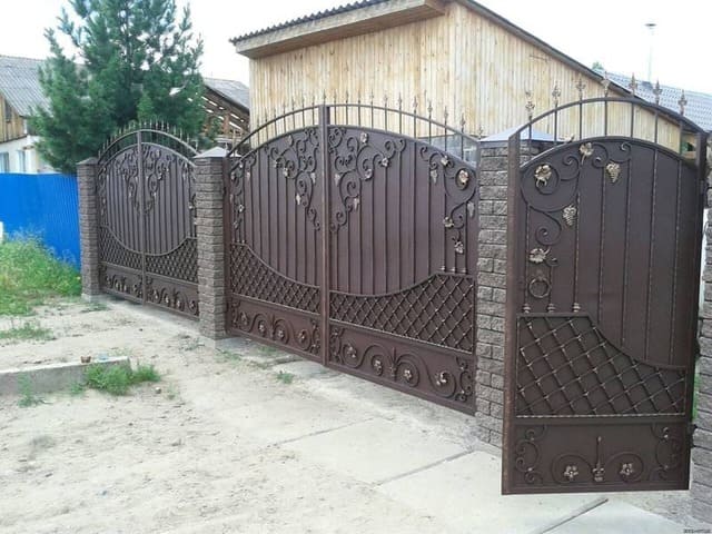 кованые и сварные ворота Орехово-Зуево
